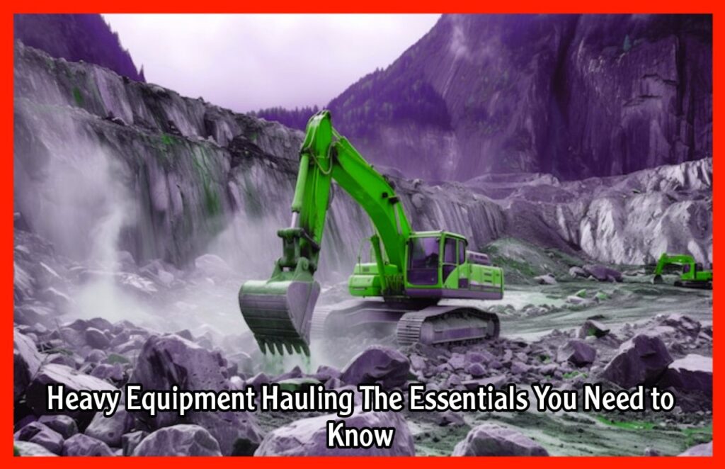 Heavy Equipment Hauling The Essentials You Need to Know